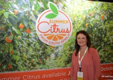 Suhanra Conradie with Summer Citrus from South Africa. South Africa’s citrus exports to the US will begin next month.